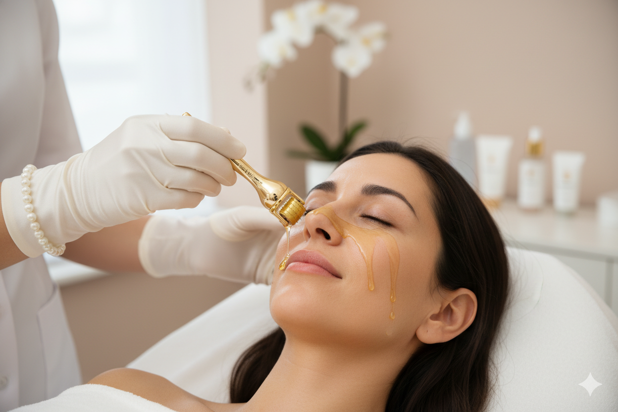 Tratamiento de estética avanzada molecular con bioestimuladores de colágeno y exosomas en Lumière Boutique Spa